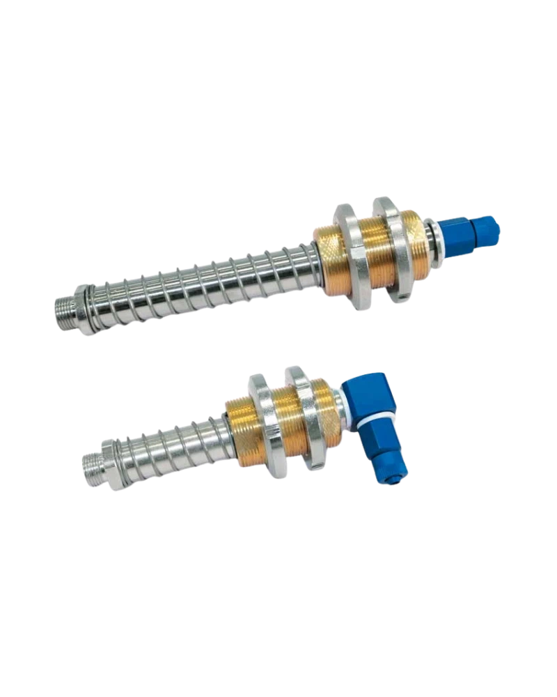 Special vacuum cup holders with built-in shut-off valve